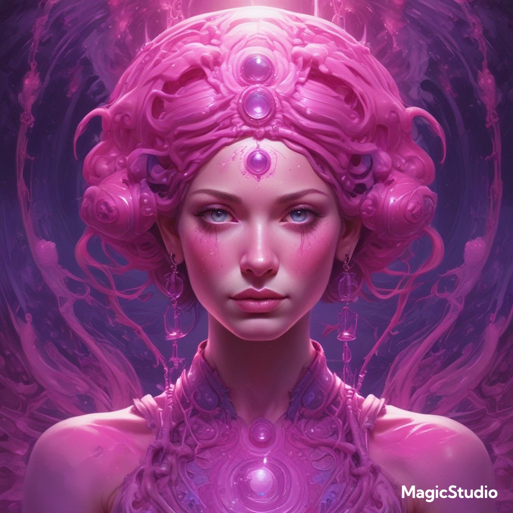 People at a concert facing the stage with various colours of paint powder in the air